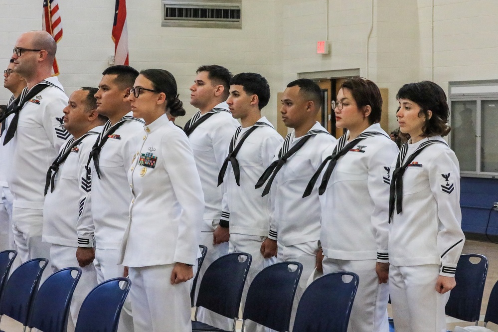 U.S. Navy veteran awarded Purple Heart at Fort Buchanan