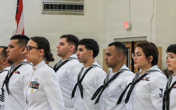 U.S. Navy veteran awarded Purple Heart at Fort Buchanan