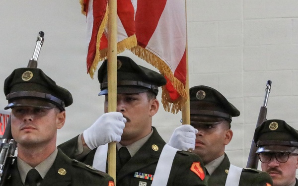 U.S. Navy veteran awarded Purple Heart at Fort Buchanan
