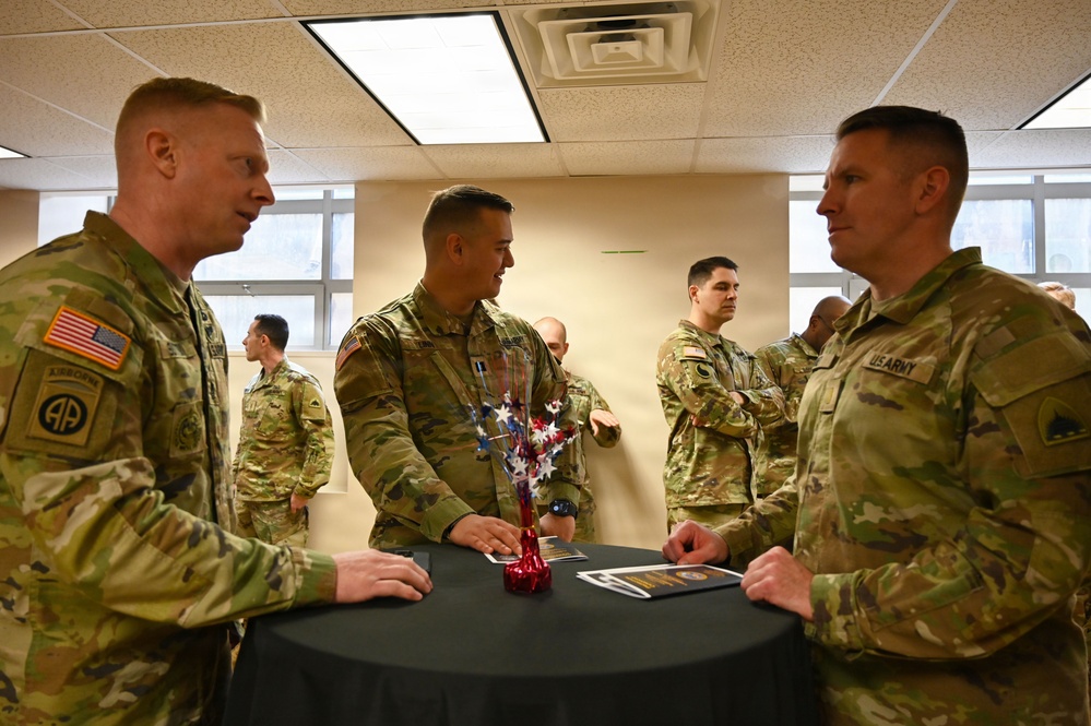U.S. Army Sgt. Major Aubrey V. Hayes Promotion Ceremony