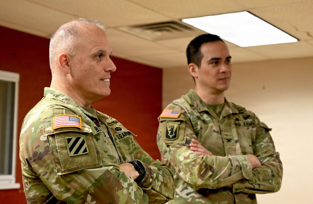 U.S. Army Sgt. Major Aubrey V. Hayes Promotion Ceremony