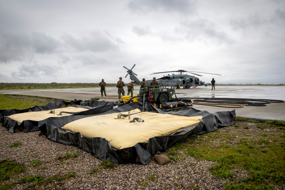 MWSS-373 and HSC-8 enhance joint expeditionary readiness during FARP training