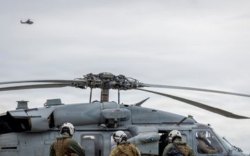 MWSS-373 and HSC-8 enhance joint expeditionary readiness during FARP training