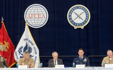 Rear Adm. T. J. Zerr Speaks During AFCEA WEST 2026 Panel