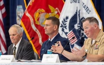 Rear Adm. T. J. Zerr Speaks During AFCEA WEST 2026 Panel