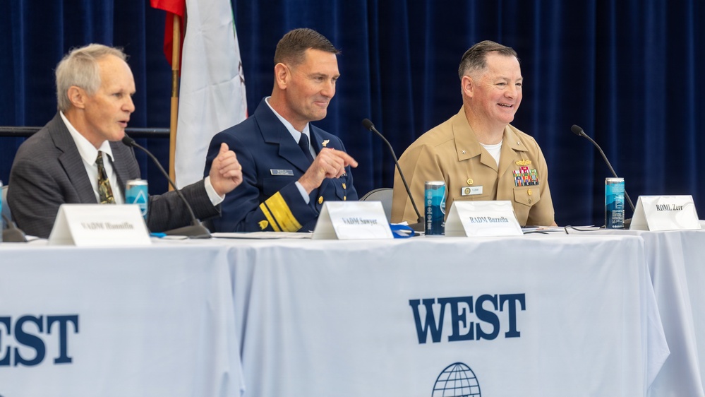 Rear Adm. T. J. Zerr Speaks During AFCEA WEST 2026 Panel