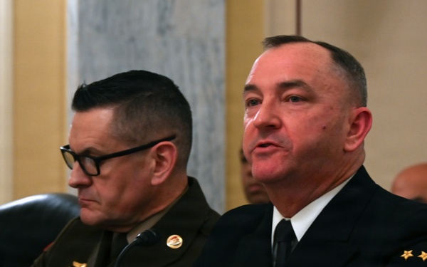 MCPON John Perryman Testifies Senate Armed Services Committee Subcommittee on Personel