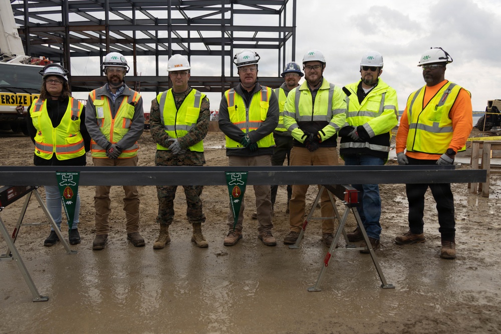 2nd MARDIV Headquarters Building Brick Laying Ceremony