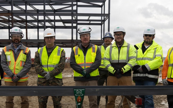 2nd MARDIV Headquarters Building Brick Laying Ceremony