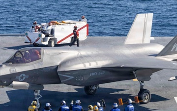 KEARSARGE CONDUCTS F-35 FLIGHT OPERATIONS