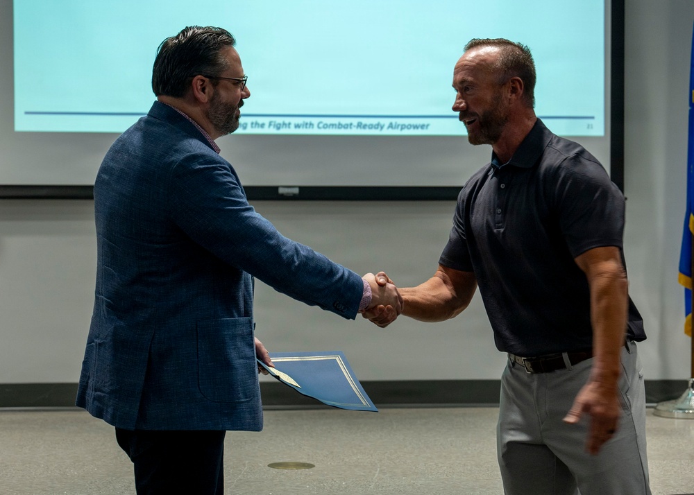 Strengthening Readiness: 507th Air Refueling Wing recognizes first member to achieve Lean Six Sigma Green Belt certification