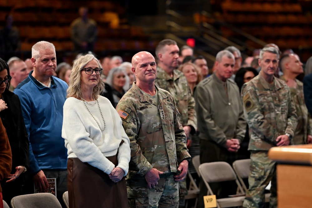Retirement Ceremony in honor of Gen. James J. Mingus