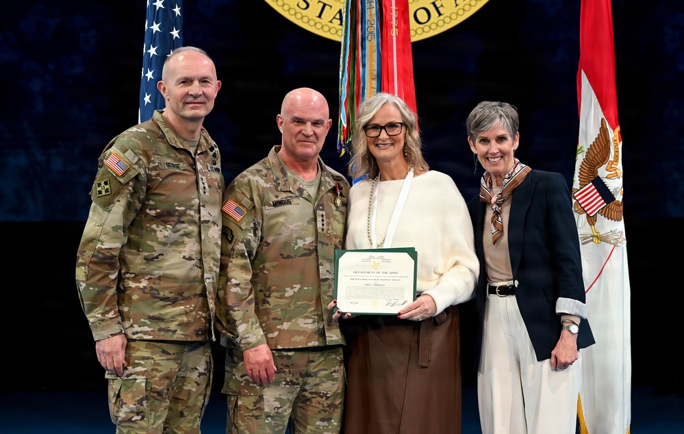 Retirement Ceremony in honor of Gen. James J. Mingus