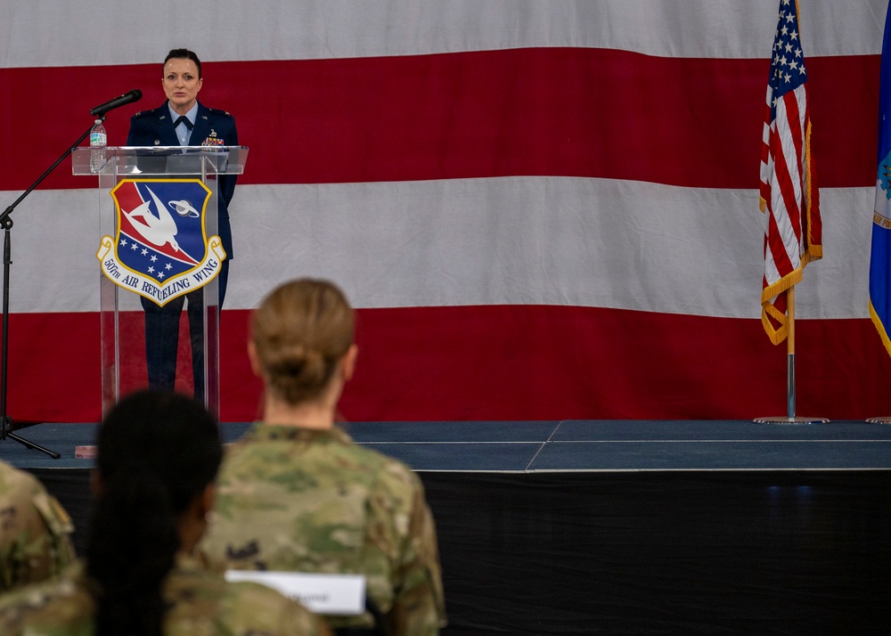 The 507 Mission Support Group welcomes new commander