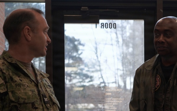 Naval Weapons Station Yorktown hosts REGCOM visit from Commander, Navy Region Mid-Atlantic