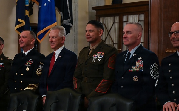 MCPON John Perryman Testifies Senate Armed Services Committee Subcommittee on Personel