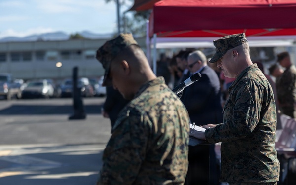 2nd Bn., 5th Marines holds change of command ceremony