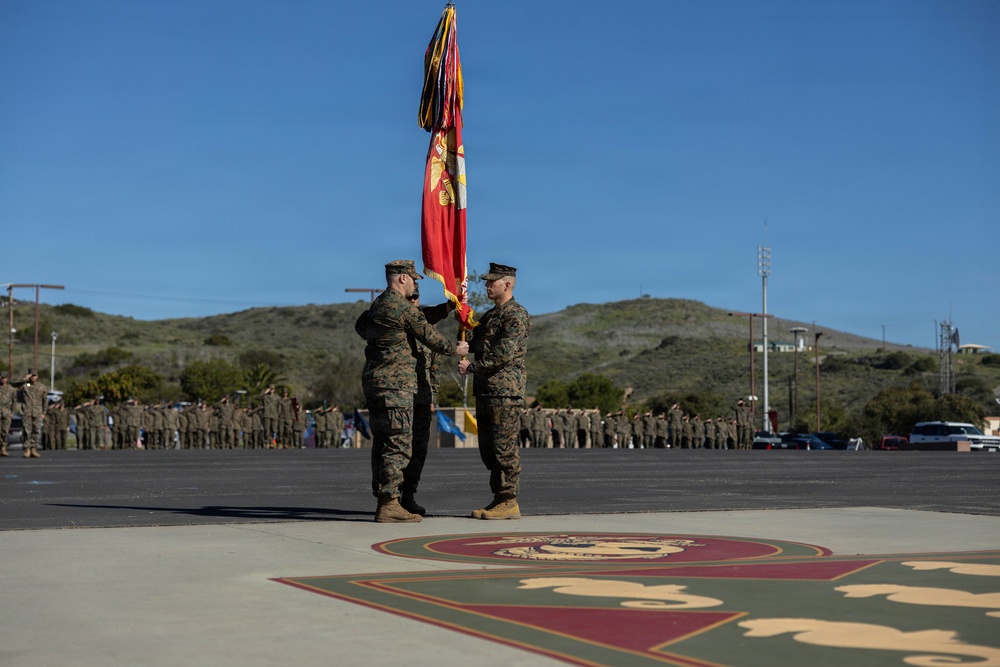 2nd Bn., 5th Marines holds change of command ceremony