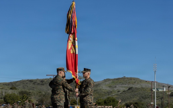 2nd Bn., 5th Marines holds change of command ceremony
