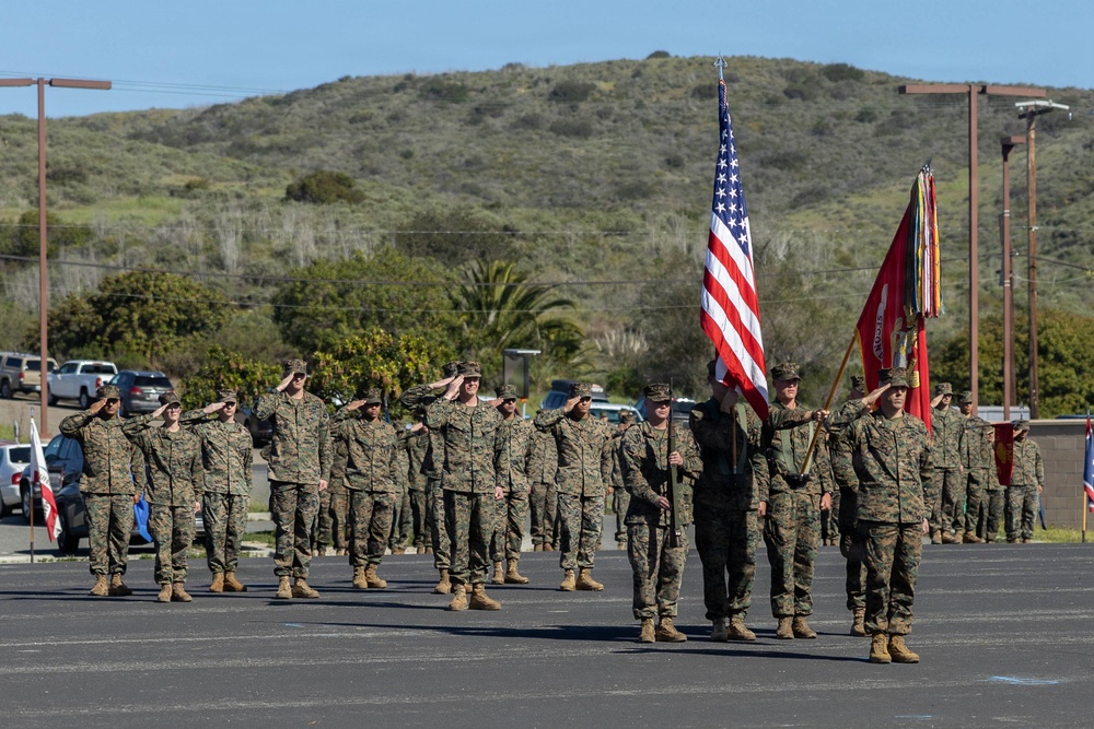 2nd Bn., 5th Marines holds change of command ceremony