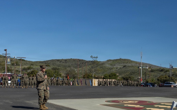 2nd Bn., 5th Marines holds change of command ceremony