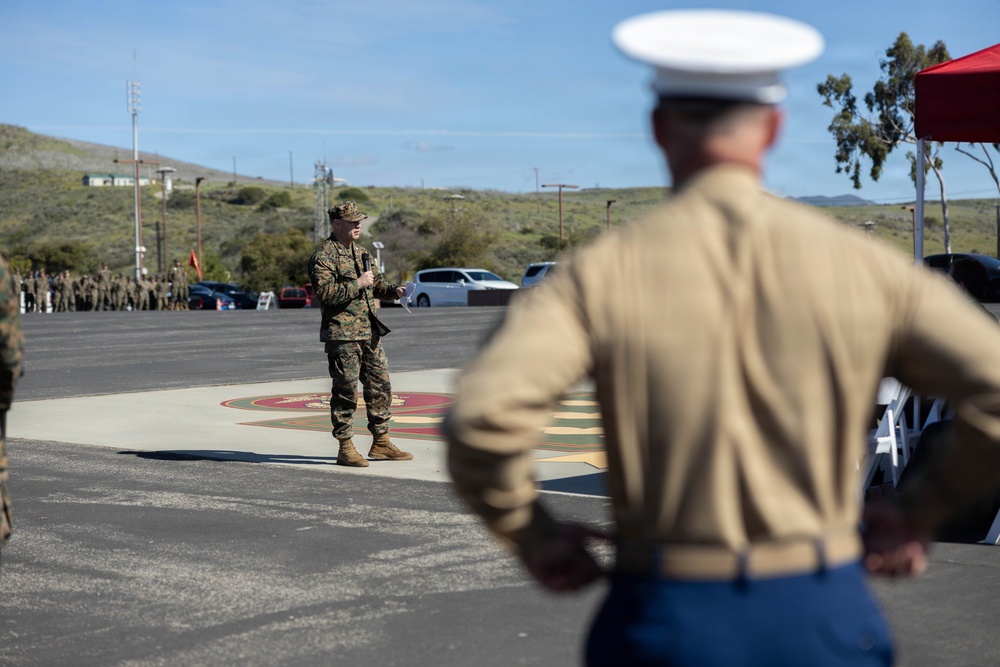 2nd Bn., 5th Marines holds change of command ceremony