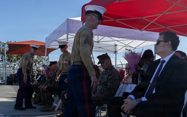 2nd Bn., 5th Marines holds change of command ceremony