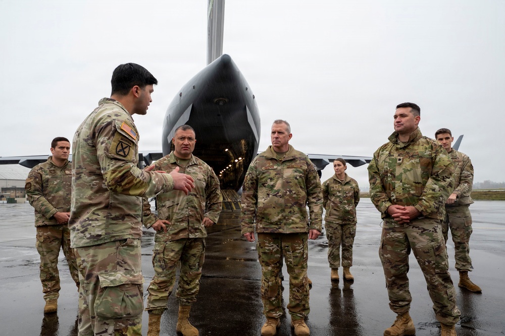 18th Air Force visits Team McChord