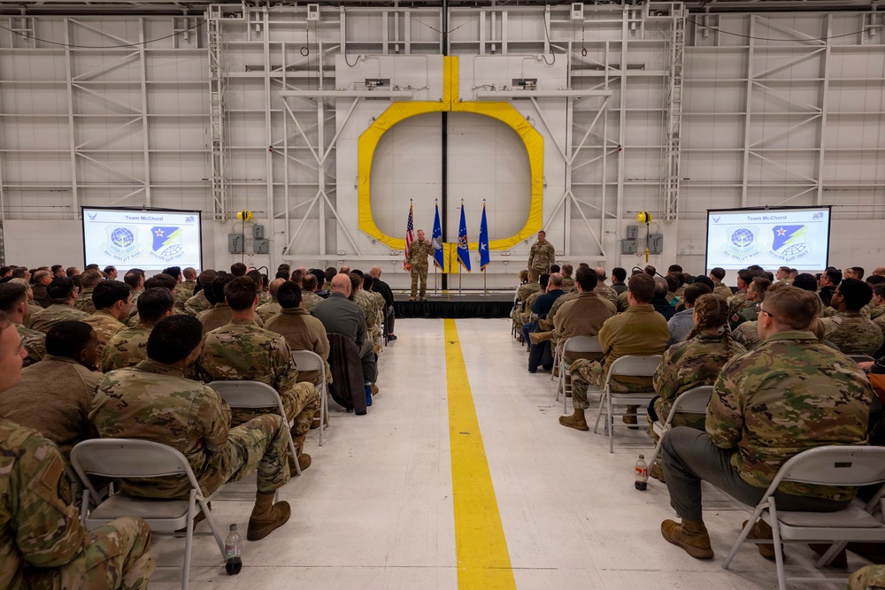 18th Air Force visits Team McChord