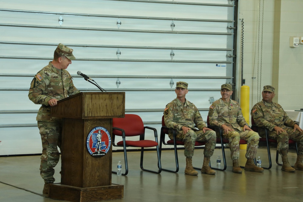 La. Guard’s 769th Brigade Engineer Battalion welcomes new commander