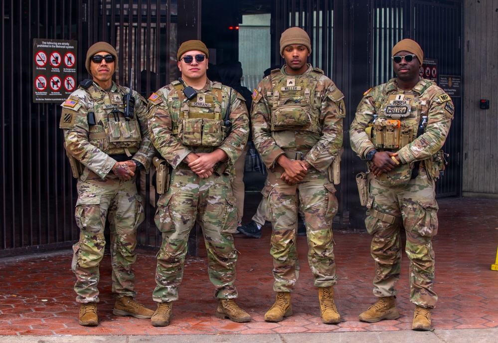 Georgia National Guard Soldiers Reunite Lost Puppy with Owner During D.C. Patrol