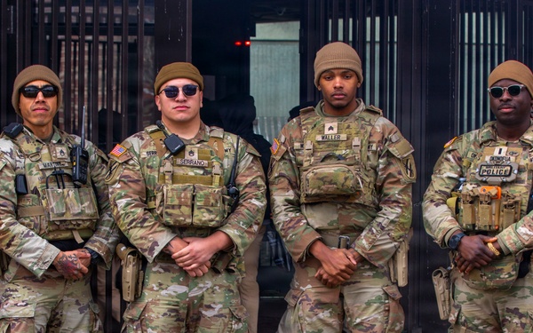 Georgia National Guard Soldiers Reunite Lost Puppy with Owner During D.C. Patrol