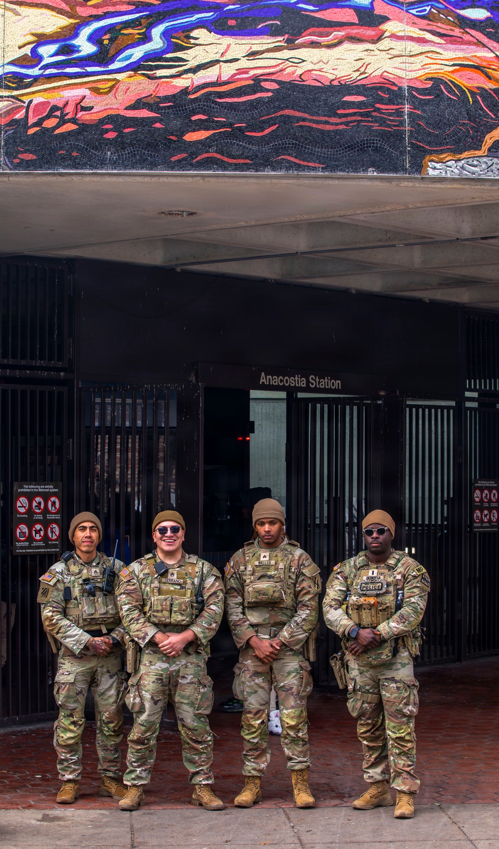 Georgia National Guard Soldiers Reunite Lost Puppy with Owner During D.C. Patrol