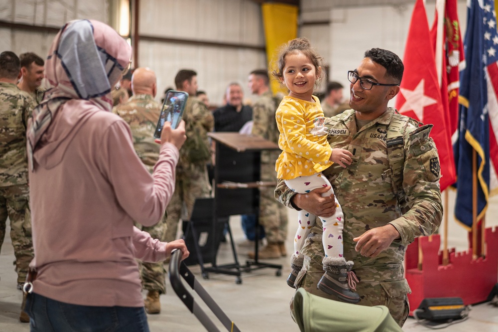 1221st Engineer Company returns from Operation Spartan Shield