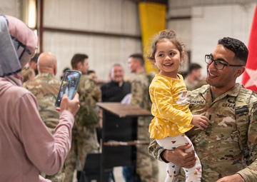 1221st Engineer Company returns from Operation Spartan Shield