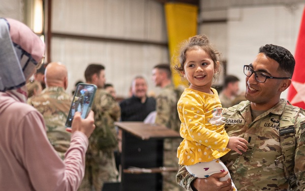 1221st Engineer Company returns from Operation Spartan Shield