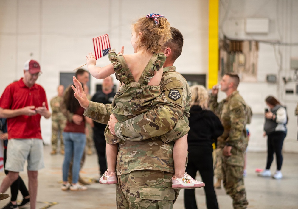 1221st Engineer Company returns from Operation Spartan Shield