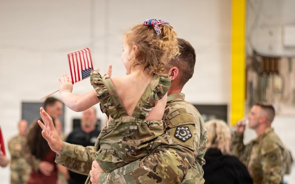 1221st Engineer Company returns from Operation Spartan Shield