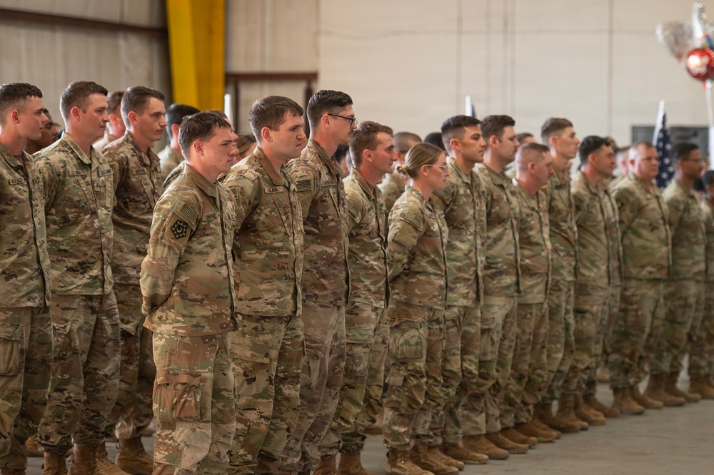 1221st Engineer Company returns from Operation Spartan Shield