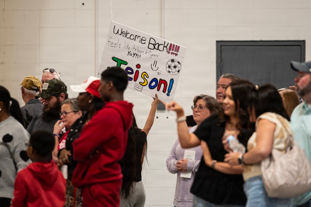 1221st Engineer Company returns from Operation Spartan Shield