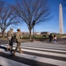 Joint Task Force Magnolia service members patrol on the National Mall in Washington, D.C.