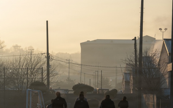 USSF Combat Forces Command CSEL joins Guardians for PT