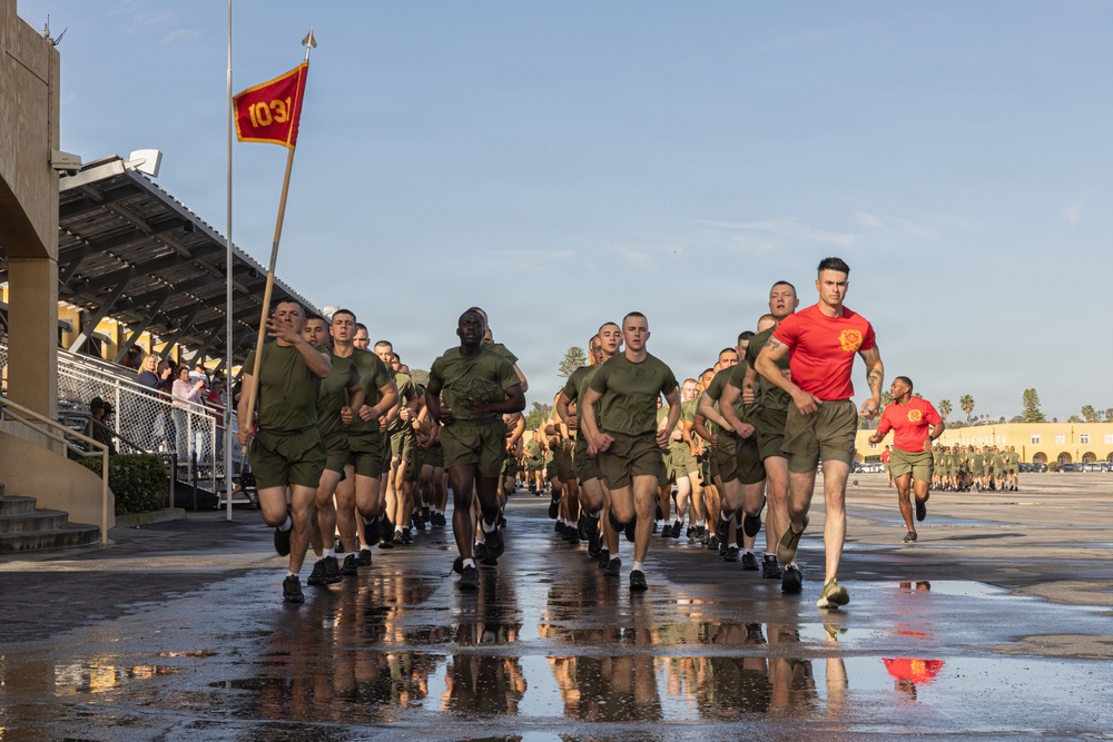 Bravo Company Motivational Run