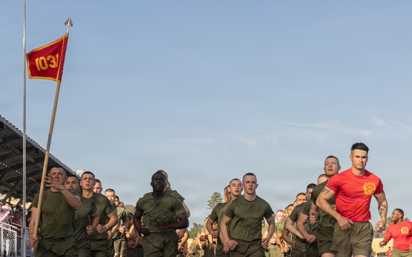 Bravo Company Motivational Run