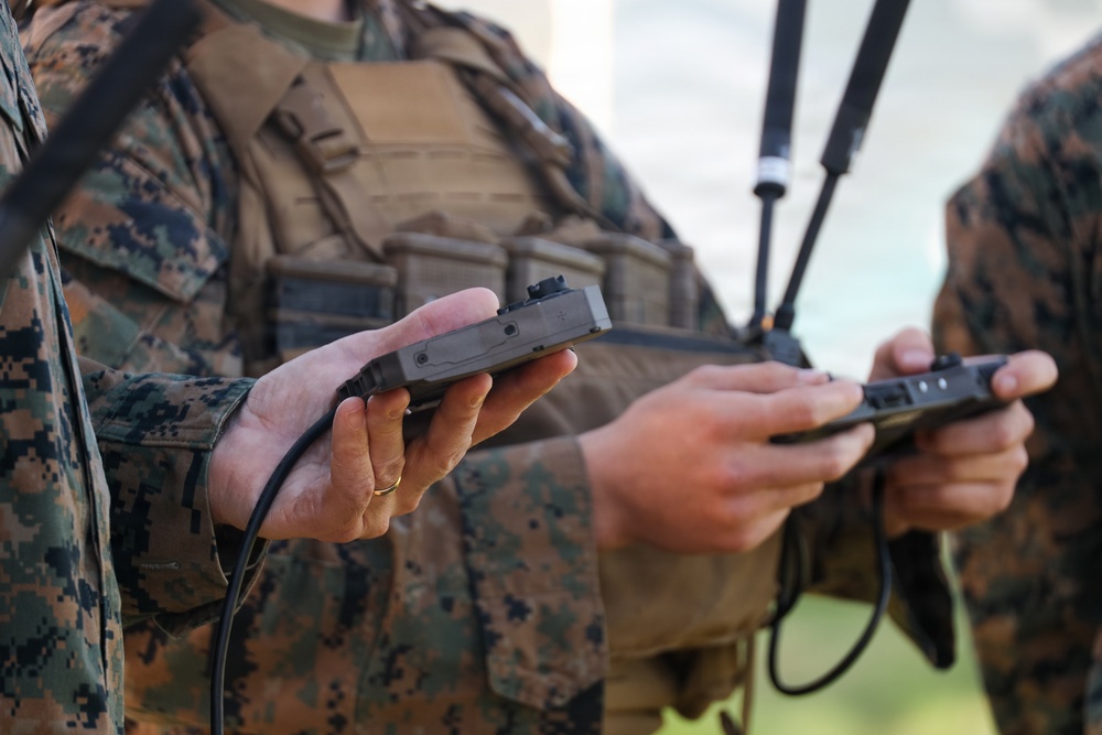 Lt. Gen. Eric Austin visits U.S. Marines with 1st MARDIV