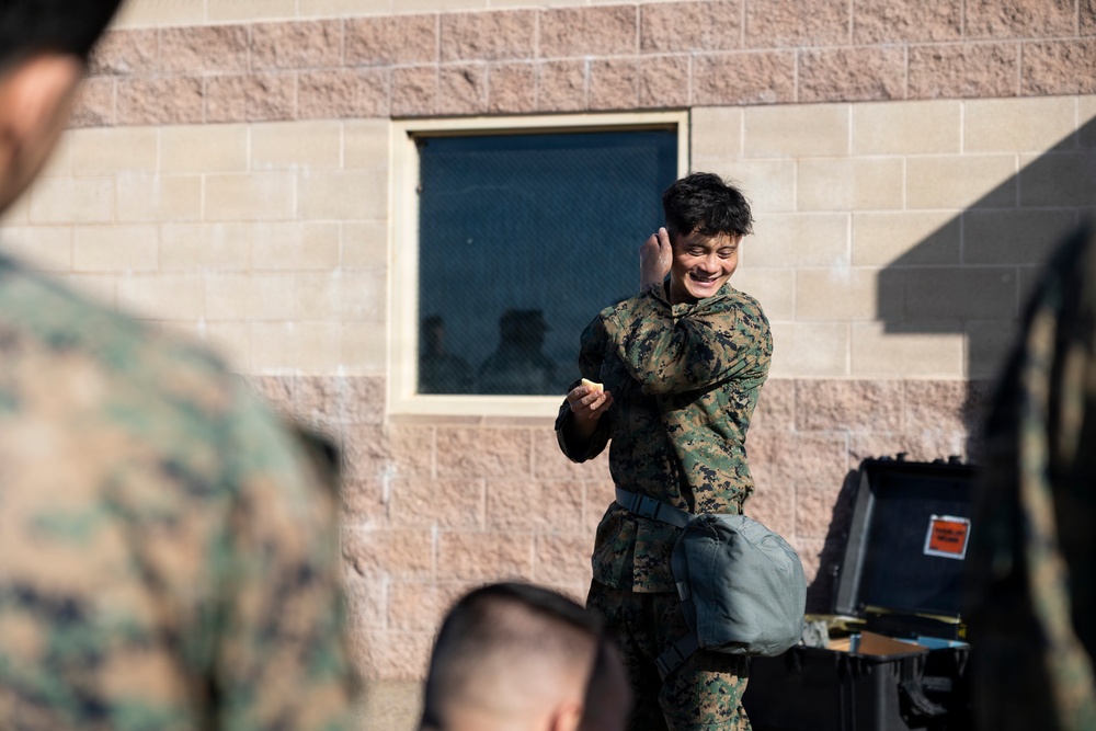11th MEU Marines Conduct Annual CBRN Defense Training