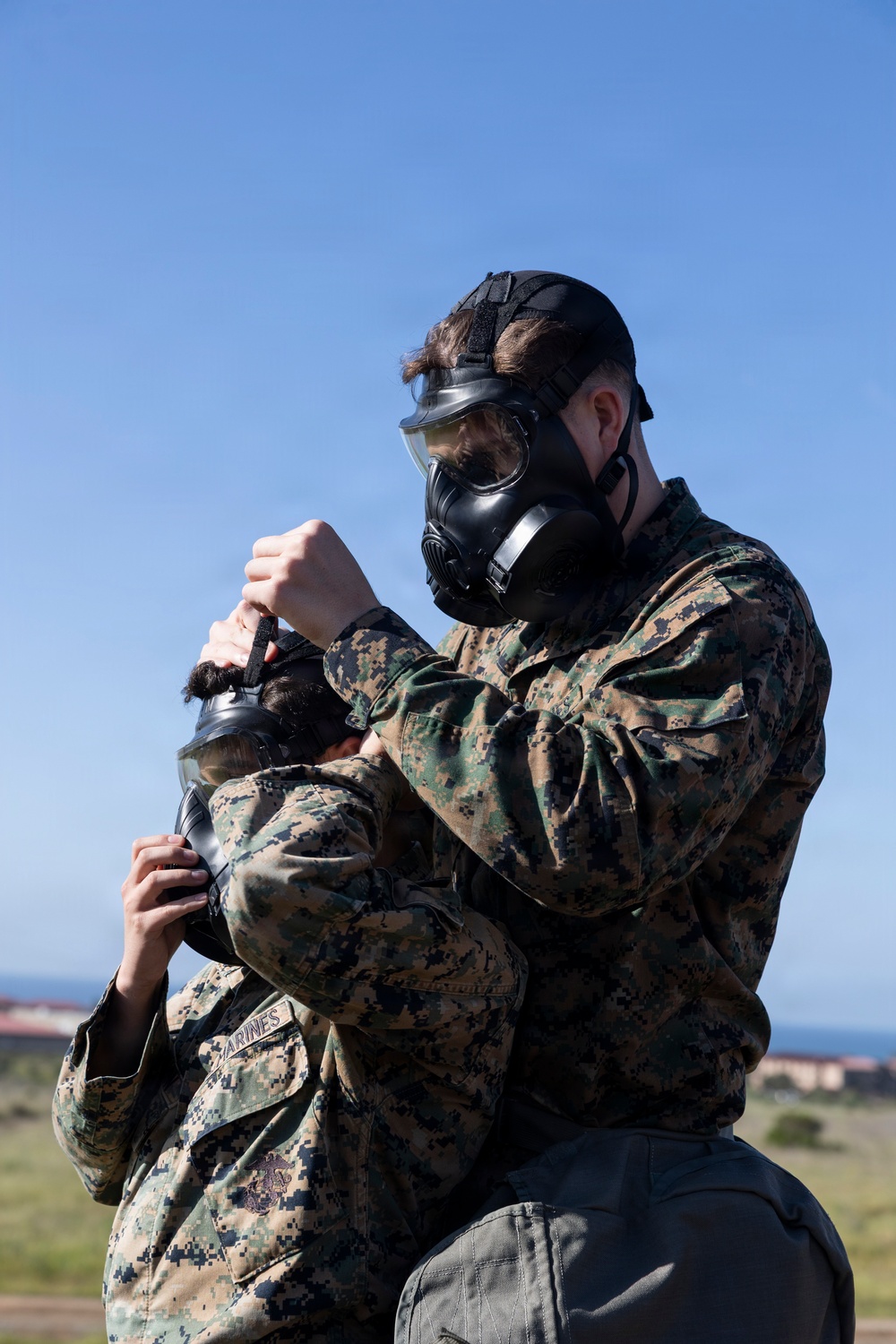 11th MEU Marines Conduct Annual CBRN Defense Training