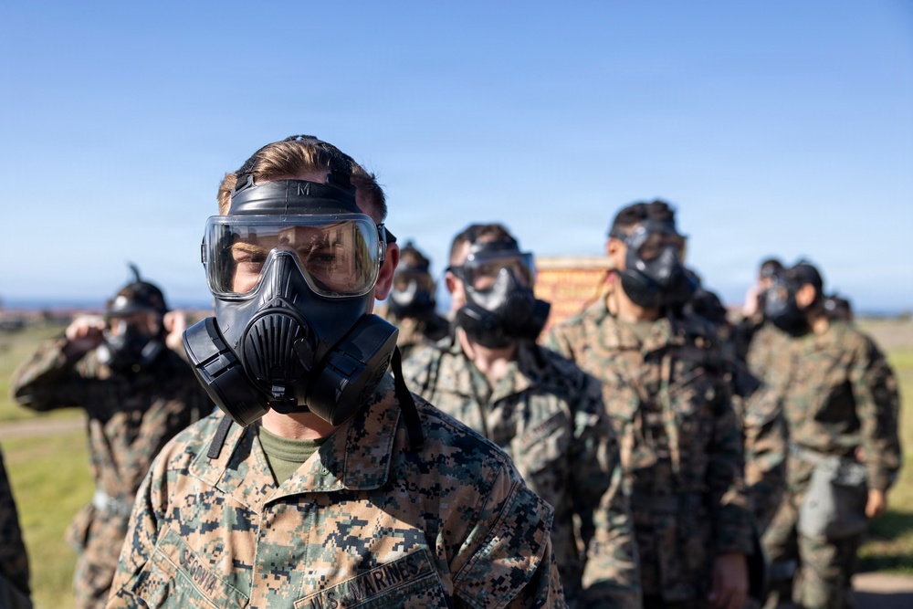 11th MEU Marines Conduct Annual CBRN Defense Training
