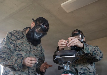 11th MEU Marines Conduct Annual CBRN Defense Training