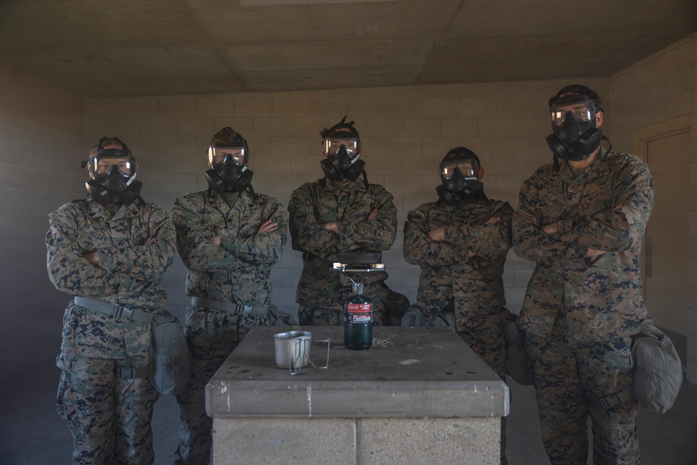 11th MEU Marines Conduct Annual CBRN Defense Training